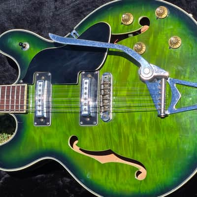 60's "CROWN" Matsumoku JAPAN hollowbody image 8