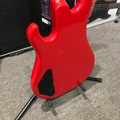 RARE 1987 Gibson Bass IV Ferrari Red w/ Original Case image 11