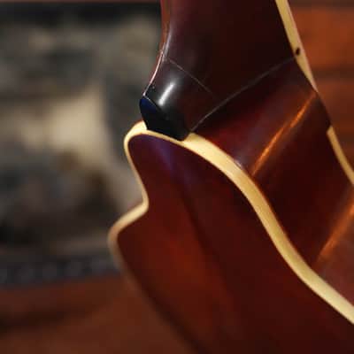 (Used) 1917 Vintage Gibson A-4 Cherry Sunburst Oval-Hole Teardrop A-Style Mandolin #1550 image 15