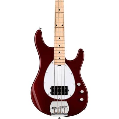 4-String Electric Bass Guitar Candy Apple Red image 3