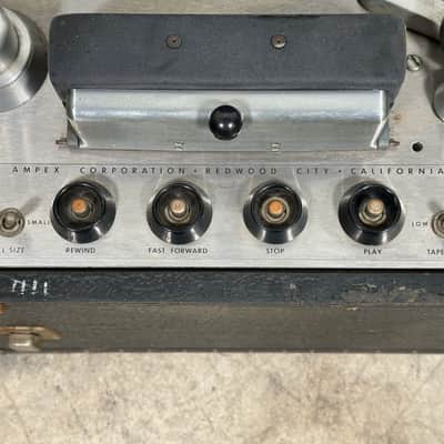 Ampex 351-2 Reel To Reel Transport Magnetic Tape Recorder w/ Original Case image 2