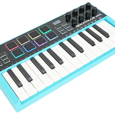 Rockville Studio Recording Kit w/Interface+Monitors+Controller+Mic+Headphones image 8