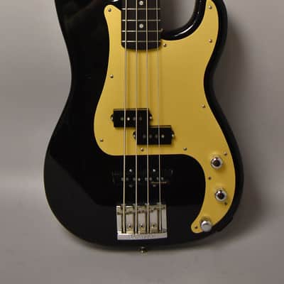 Warmoth PJ-Style Partscaster Electric Bass Black Schecter Body Black image 1