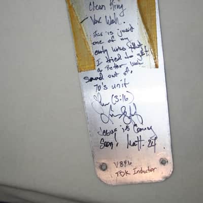 Vintage Original Landgraff Custom Wah Guitar Pedal Owned Modified Played by John 3:16 1970's Vox image 3