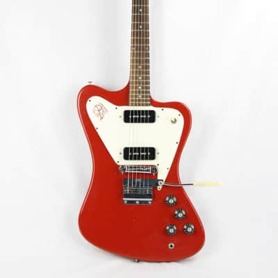 1968 Gibson Firebird I Custom Color EMBER Red! Non Reverse, 2 P90's! image 2
