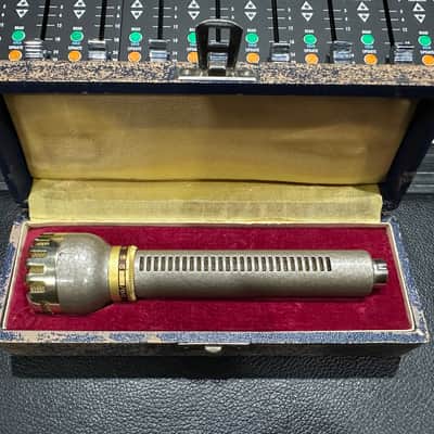AKG D 19 Cardioid Dynamic Microphone 1960s - Gold/Gray image 3