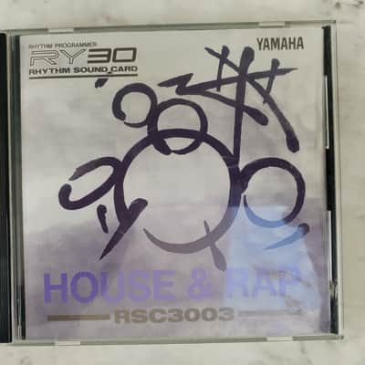 Yamaha RSC3003 House & Rap Card For RY30 & RM50 Drums / TG / SY Synths