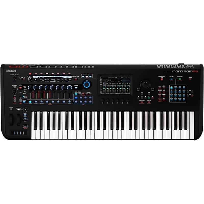Yamaha  MONTAGE M6 61-Key Synthesizer - BLACK image 1