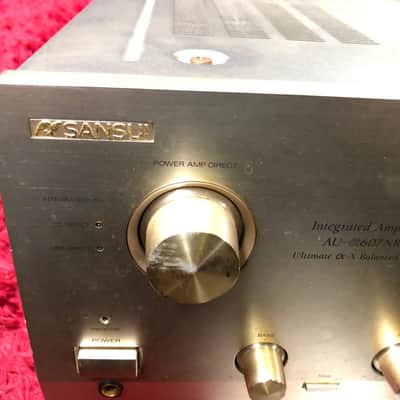 Sansui AU-α607NRA Integrated Amplifier Gold Victor SX-500 DOLCE II Speaker Pair image 3