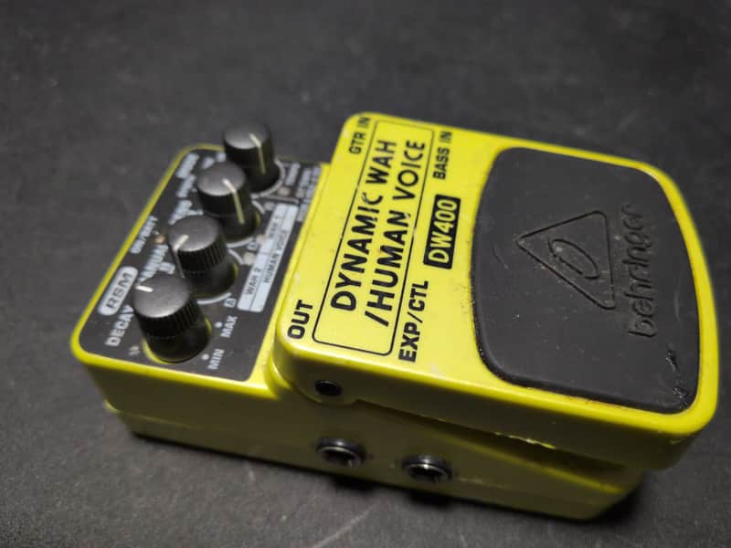 Behringer DW400 Dynamic Wah/Human Voice 2010s - Yellow image 1