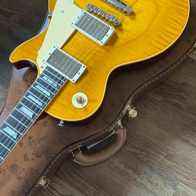 2025 Gibson Les Paul 1959 Reissue Lemonburst Gloss Made to Measure image 10