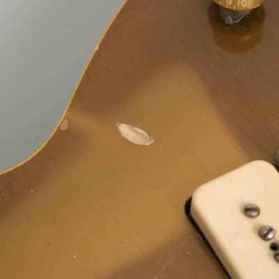 Gibson Les Paul Model Solid Body Electric Guitar (1954), ser. #4-0379, period brown hard shell case. image 16