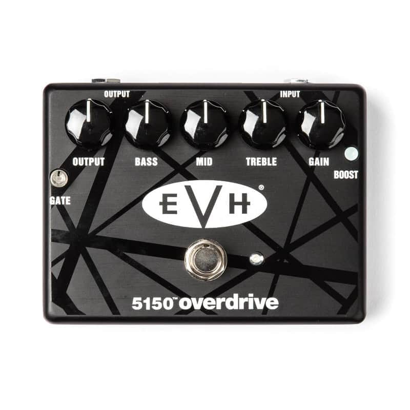 MXR EVH5150 5150 Overdrive Effects Pedal - Black image 1
