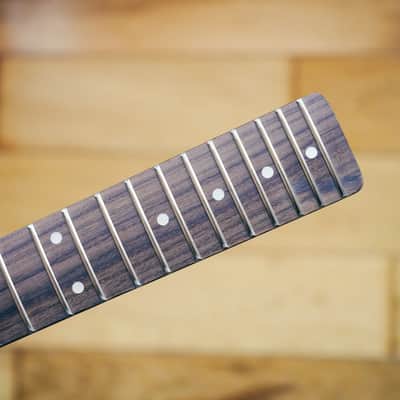 Telecaster Neck – Maple & Rosewood | Unfinished | 21 Frets | Bone Nut image 8