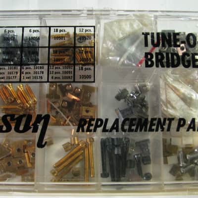 Gibson TUNE-O-MATIC BRIDGE REPLACEMENT PARTS KIT 1980'S image 1