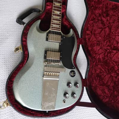 Gibson LP SG Standard Custom Shop 2008 - Grey Sparkle image 2