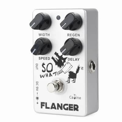 Caline CP-66 So What Flanger Guitar Effect Pedal True Bypass image 2