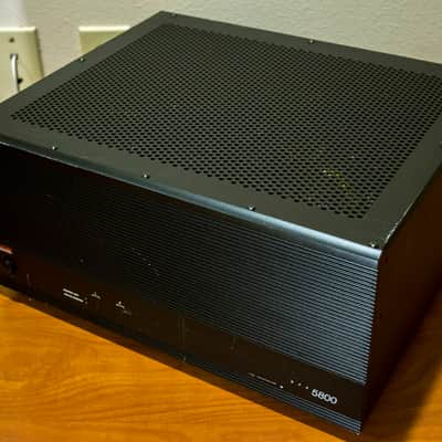 Adcom GFA-5800 250/400W stereo XLR balanced studio monitor power amp - made in USA! image 4