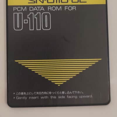 Roland Sound Library SN-U110-02 Latin & FX Percussion - Data ROM Card image 2