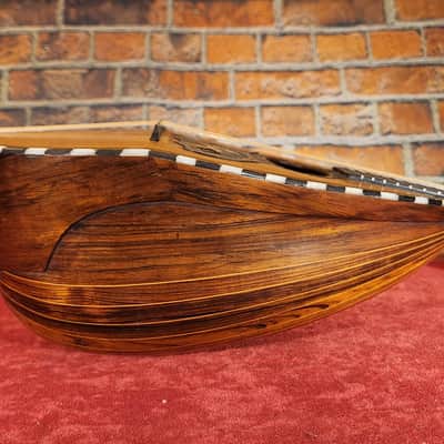 Vintage Bowl-Back Mandolin Natural - FULLY RESTORED - Brazilian Rosewood Back!! image 8