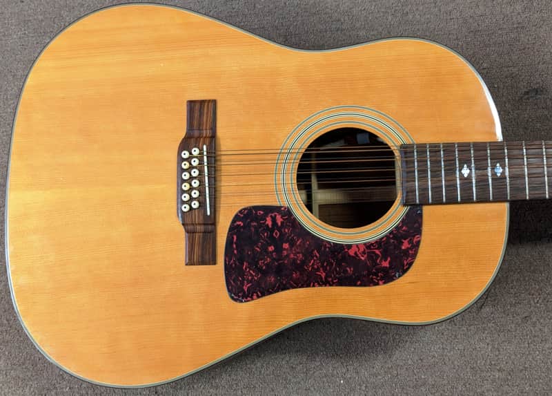 Late 1980's Washburn D25S-12N 12 String Acoustic Guitar, | Reverb
