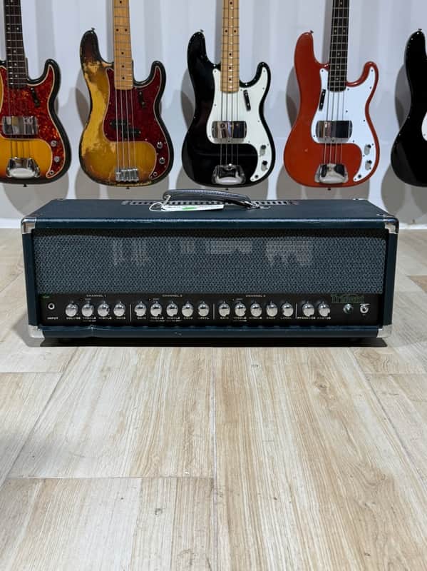 Trace Elliot Trident H100 Head 1995 - an NOS all original example like having a Marshall on Acid !