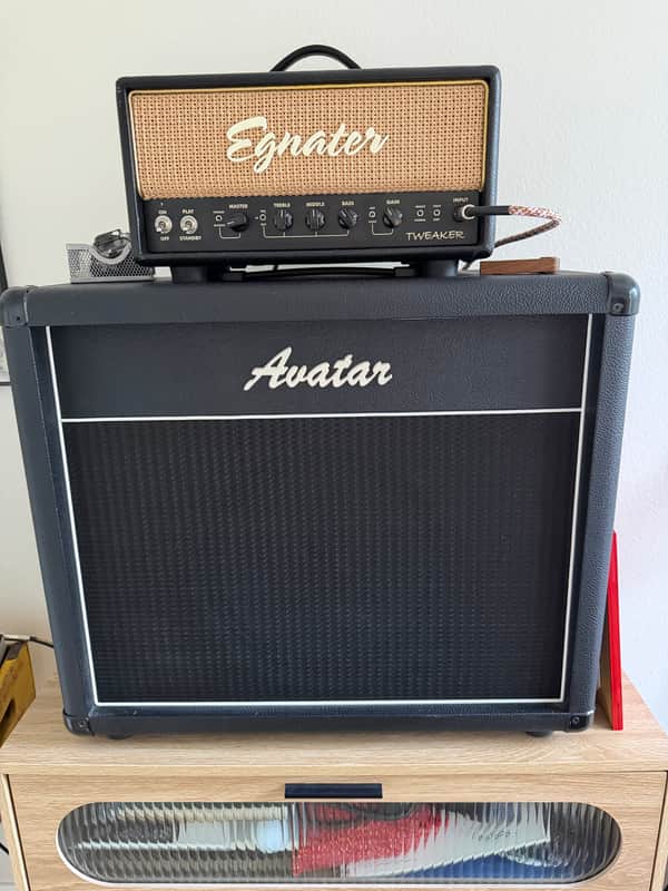 Avatar G112 Guitar Cabinet with Celestine Vintage 30 speaker image 1