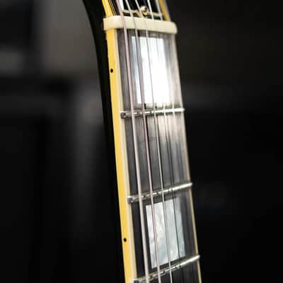 Gibson Vintage 1973 Les Paul Custom '54 Reissue Electric Guitar - Ebony with Hardshell Case - Used image 10