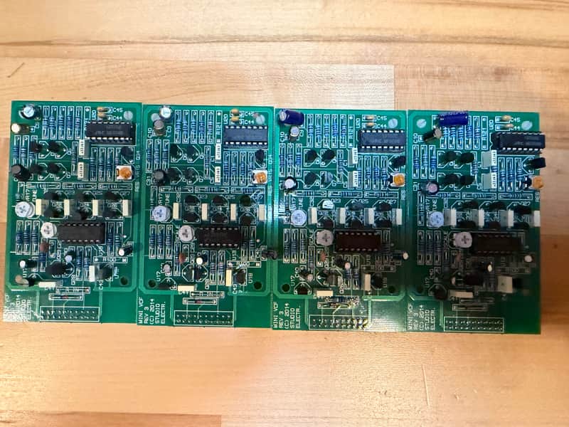 Set of 4 Studio Electronics Moog Minimoog Filters for Omega or Code 2014 image 1
