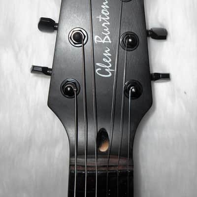 Glen Burton GE47-BK 2020 Satin Black Ak47 Machine Gun Electric Guitar image 8