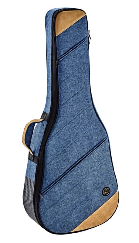 Ortega Acoustic Dreadnought Guitar Soft Case - 22 mm Soft Padding w/ Hardened Frame image 1