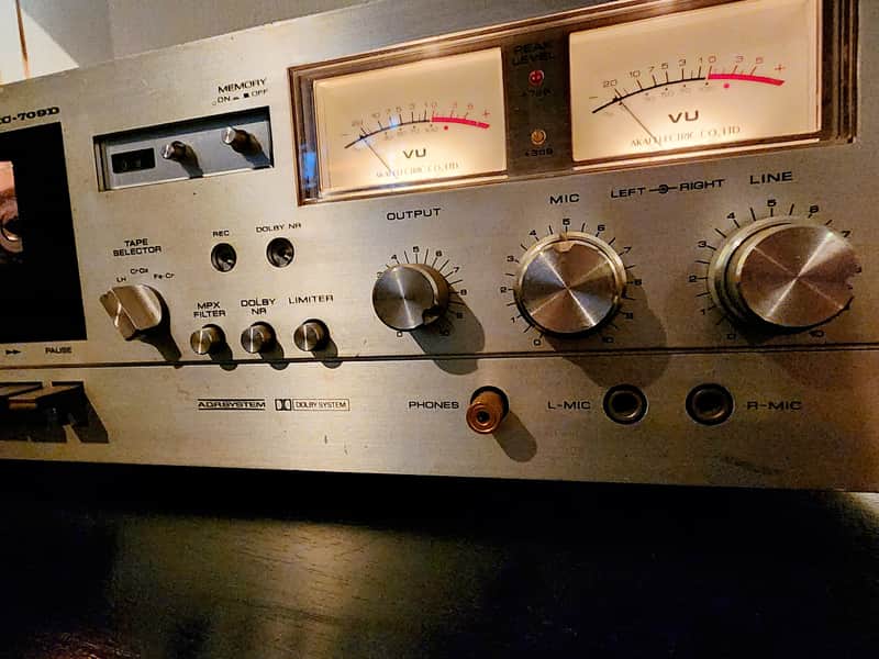 Akai GXC-709D cassette tape deck | Reverb