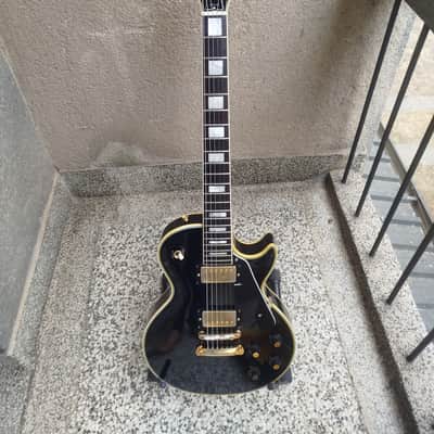 Rare Roje Zen Les Paul Custom Black Beauty – Japan 1970s | Maxon U-2000 Pickups | MIJ Vintage image 1