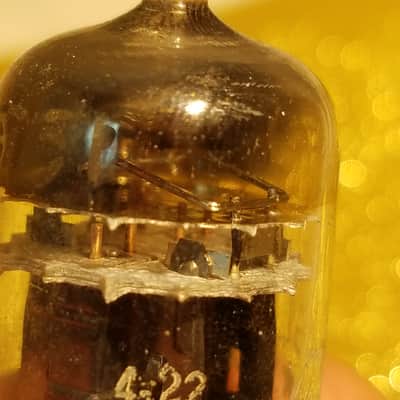 G.E ONE (1) 5751 black plate triple mica tNOS AT1000 TESTED Vacuum Tube dual triode 1954-1959 image 7