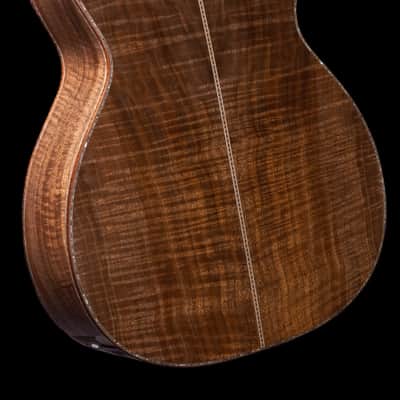 Santa Cruz Snakewood century block binding and old growth Walnut body image 5