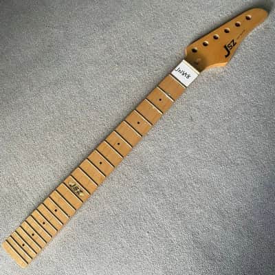 JSZ Guitar Maple Wood Neck, 22 Frets Fingerboard image 1