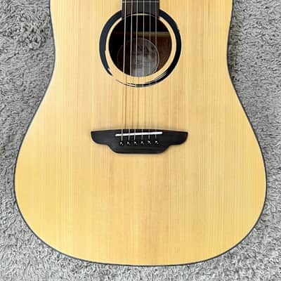 Luna Wabi Sabi Dreadnought Satin Finish Solid Spruce Top Acoustic Guitar image 3