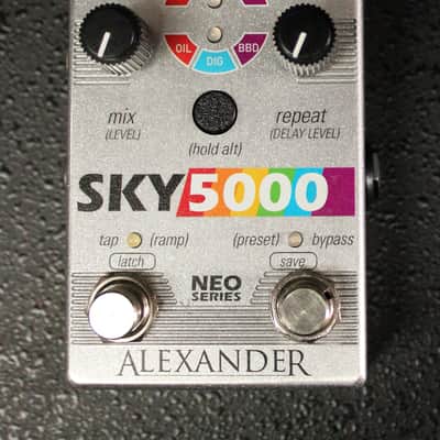 Alexander Pedals Sky 5000 Reverb and Delay Pedal image 1