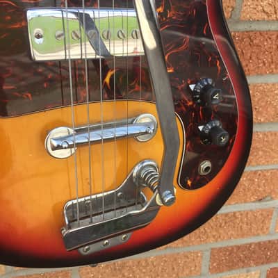 Vintage 60's 70's Teisco Global Model 410 image 12