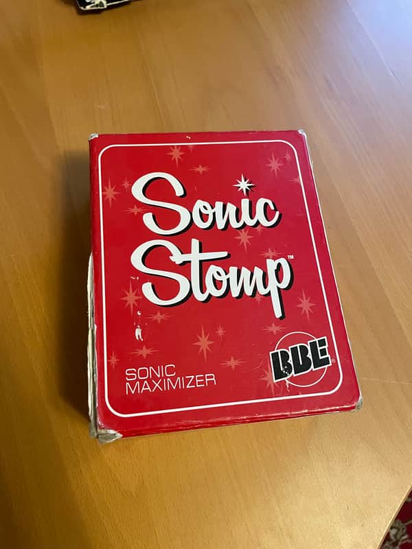 BBE Sonic Stomp Sonic Maximizer 2009 - Red image 1
