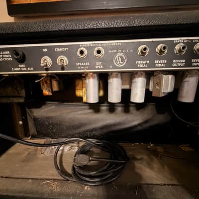 Fender Bandmaster Reverb 68-69 - Silver image 5