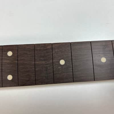 General Vintage Tone NOS Dalbergia Nigra electric guitar neck for T style ( Brazilian Rosewood ) Slab board full finished - Nitro image 18
