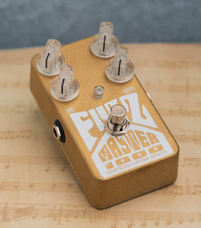 Lovepedal Fuzz Master gold Lovepedal Silicon Fuzzmaster