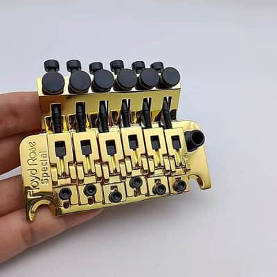 Floyd Rose Gold Lefty Special Series Double Locking Bridge Tremolo System image 5