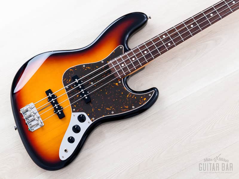 2011 Fender Jazz Bass ‘62 Vintage Reissue JB62 Sunburst, Japan MIJ image 1