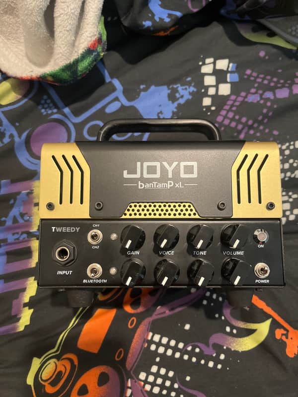 Joyo banTamP xL Tweedy 2-Channel 20-Watt Bluetooth Guitar Amp Head 2020 - Present - Black / Gold image 1