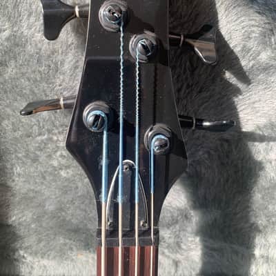 1997 Ibanez SR400 -JB Jewel Blue Electric Bass Guitar w/hard case image 3