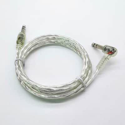 12 ft Silver Clear Transparent Dual Trigger Cable for Roland Yamaha Alesis Drum image 2