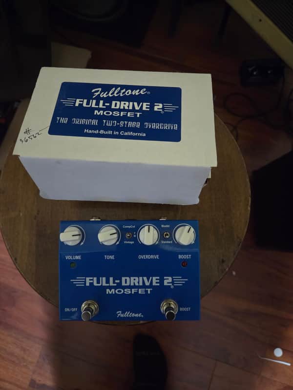 Fulltone Full-Drive 2 Mosfet 2007 - 2018 Blue image 1