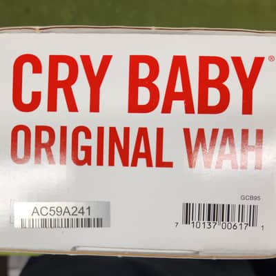 Dunlop GCB95 Cry Baby Standard Wah 1982 - Present - Black image 8